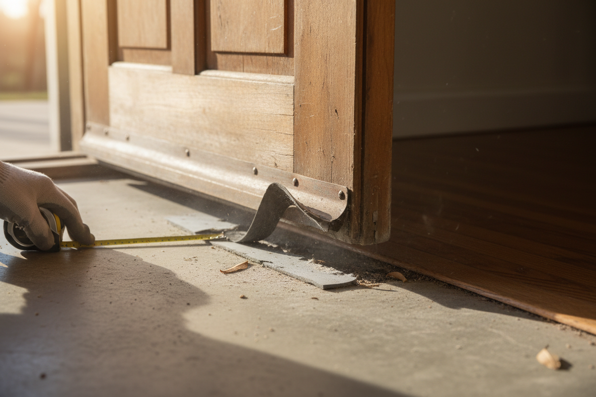Draft Below Cold Air Out: Fixing Drafts Under Your Exterior Door – Mester24